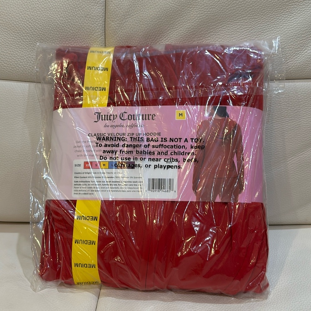 NWT Juicy Couture x Mean Girls Women's Velour Jacket - Picture 7 of 10
